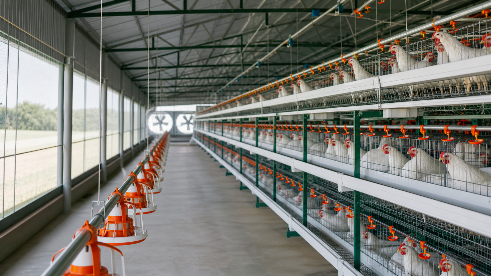 Poultry farm installation placeholder