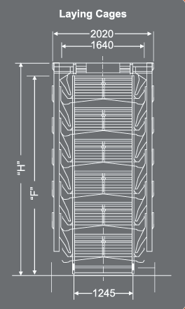 Layer cage systems